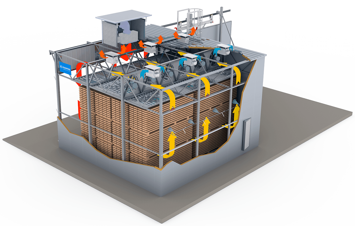 Incomac TAG natural gas kiln