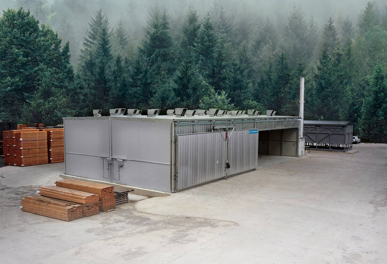 Incomac ICD wood drying kiln